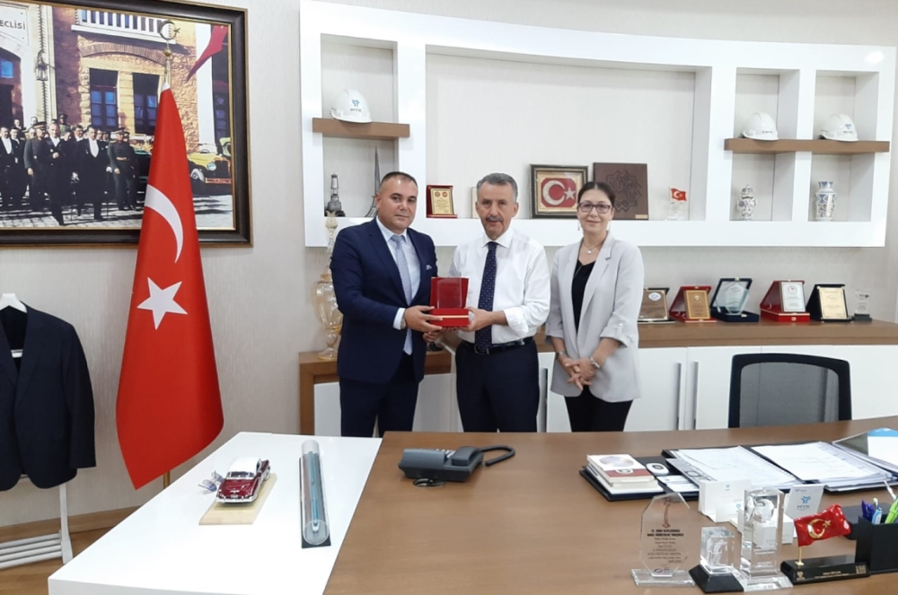  MYK Başkanı Sayın Adem CEYLAN Bey’i Makamında Ziyaret